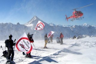 L'organisation de protection des Alpes Mountain Wilderness Suisse organise une manifestation ce samedi au Walighürli, dans l'Oberland bernois afin de protester contre la pratique de l'héliski (Image d'illustration)